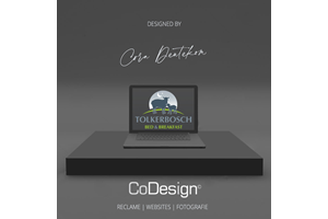 Codesign ontwerpt logo voor Tolkerbosch Bed & Breakfast